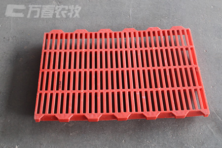 600×400mm红色塑料漏粪板